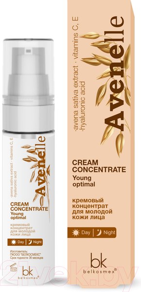 Изображение товара Крем для лица BelKosmex Avenelle Концентрат для молодой кожи (30г)