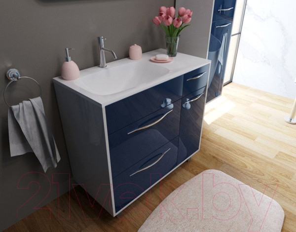 Изображение товара Тумба с умывальником Эстет Barcelona L / ФР-00003599