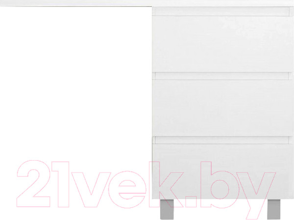 Изображение товара Тумба с умывальником Эстет Dallas Luxe R / ФР-00002318