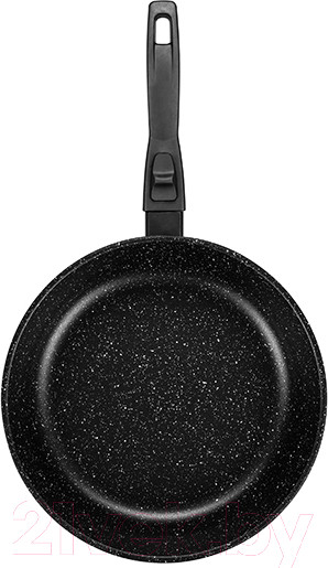 Изображение товара Сковорода Elan Gallery Гармония вкуса / 120108 (черный мрамор)