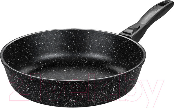 Изображение товара Сковорода Elan Gallery Гармония вкуса / 120108 (черный мрамор)