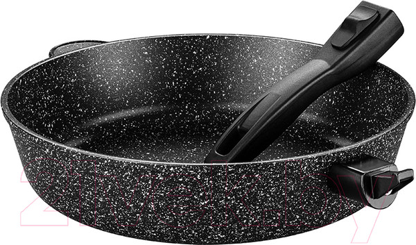 Изображение товара Сковорода Elan Gallery Гармония вкуса / 120110 (черный мрамор)