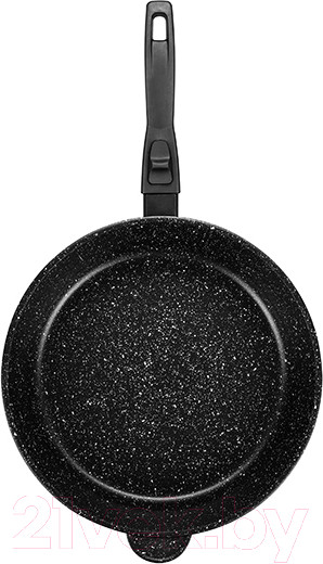 Изображение товара Сковорода Elan Gallery Гармония вкуса / 120110 (черный мрамор)