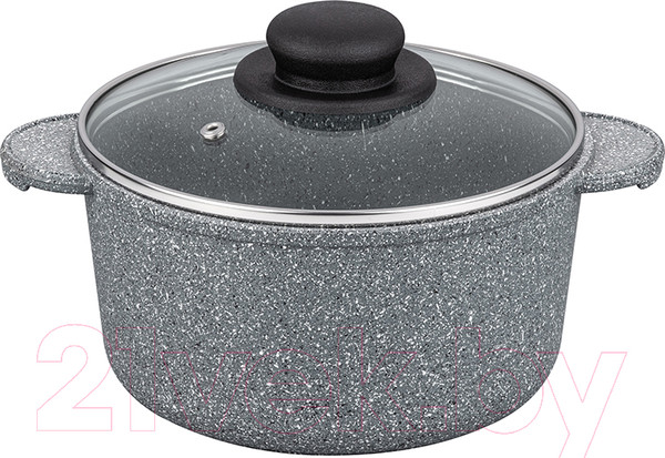 Изображение товара Кастрюля Elan Gallery Гармония вкуса / 120713 (серый мрамор)