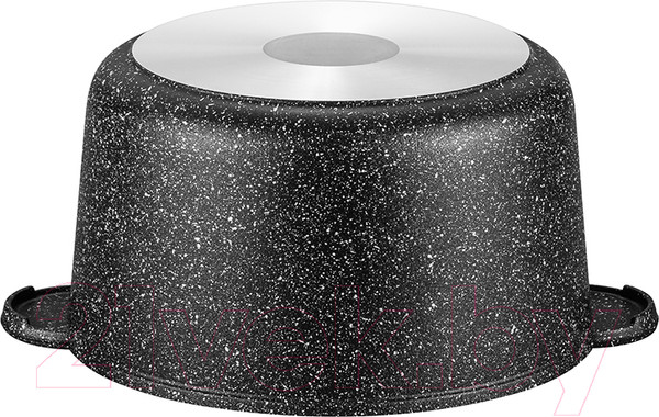 Изображение товара Кастрюля Elan Gallery Гармония вкуса / 120287 (черный мрамор)