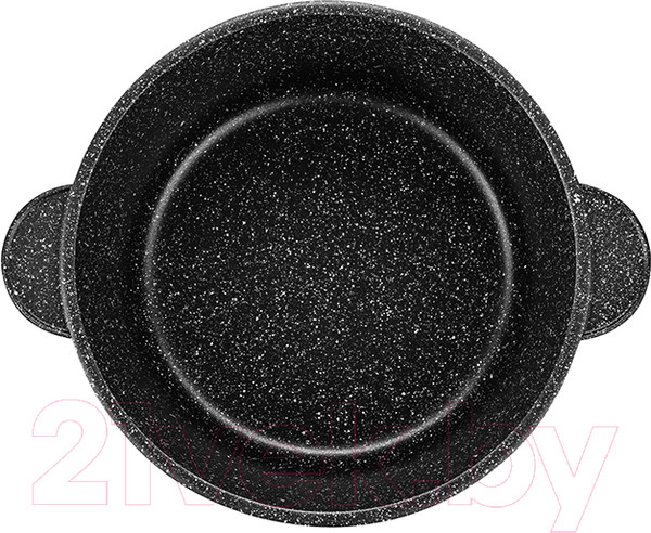 Изображение товара Кастрюля Elan Gallery Гармония вкуса / 120287 (черный мрамор)