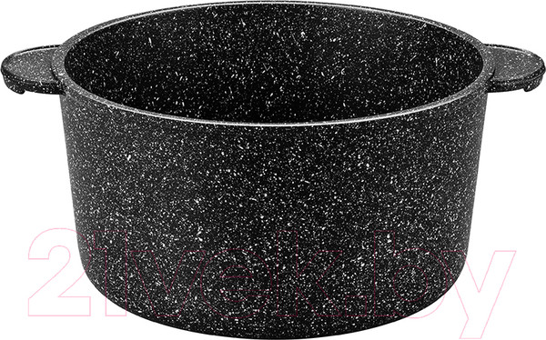 Изображение товара Кастрюля Elan Gallery Гармония вкуса / 120287 (черный мрамор)