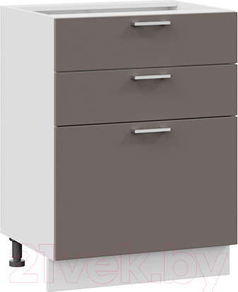 Изображение товара Шкаф-стол кухонный ТриЯ Габриэлла 1Н6Я3 (белый/муссон)