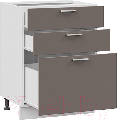 Изображение товара Шкаф-стол кухонный ТриЯ Габриэлла 1Н6Я3 (белый/муссон)