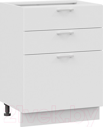 Изображение товара Шкаф-стол кухонный ТриЯ Габриэлла 1Н6Я3 (белый/сноу)