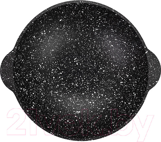 Изображение товара Вок Elan Gallery Гармония вкуса / 120144 (черный мрамор)