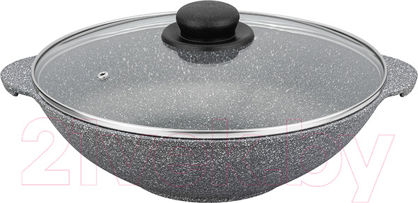 Изображение товара Вок Elan Gallery Гармония вкуса / 120566 (серый мрамор)