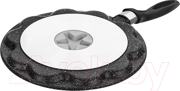 Изображение товара Сковорода для оладий Elan Gallery Гармония вкуса / 120997 (черный мрамор)