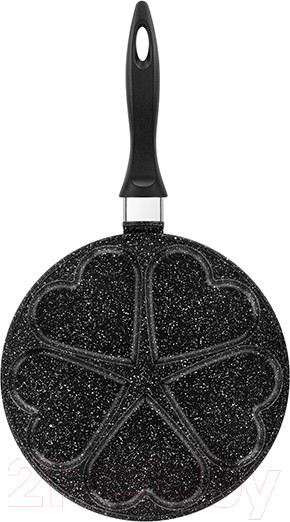Изображение товара Сковорода для оладий Elan Gallery Гармония вкуса / 120997 (черный мрамор)