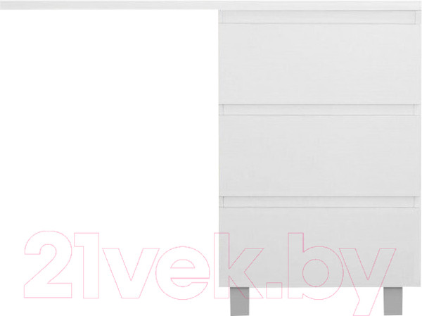 Изображение товара Тумба с умывальником Эстет Dallas Luxe R / ФР-00001923