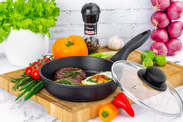 Изображение товара Сковорода Elan Gallery Гармония вкуса / 120456 (черный оникс)