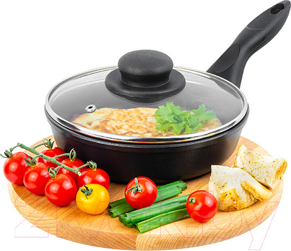 Изображение товара Сковорода Elan Gallery Гармония вкуса / 120456 (черный оникс)