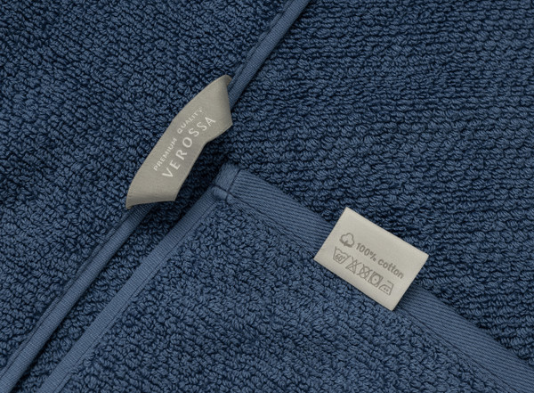 Изображение товара Полотенце Verossa Verossa Milano 70x140 500г (темно-лазурный)