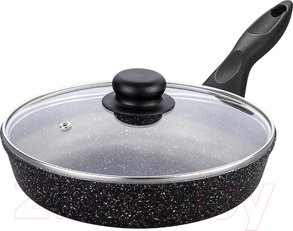 Изображение товара Сковорода Elan Gallery Гармония вкуса / 120221 (черный мрамор)