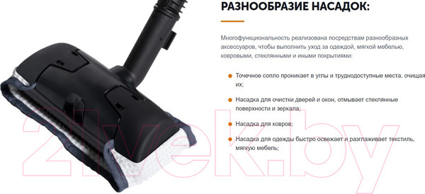 Изображение товара Пароочиститель Bort BDR-2700-R (93412987)
