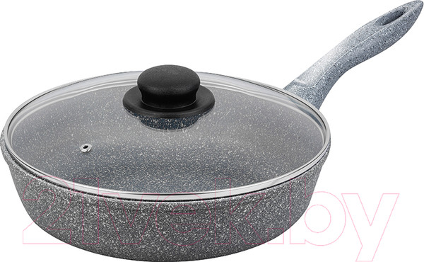 Изображение товара Сковорода Elan Gallery Гармония вкуса / 120583 (серый мрамор)