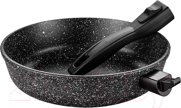 Изображение товара Сковорода Elan Gallery Гармония вкуса / 120134 (черный мрамор)