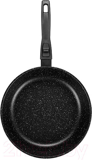 Изображение товара Сковорода Elan Gallery Гармония вкуса / 120136 (черный мрамор)