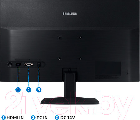 Изображение товара Монитор Samsung S24A336NHI (LS24A336NHIXCI)