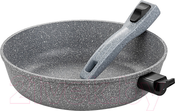 Изображение товара Сковорода Elan Gallery Гармония вкуса / 120593 (серый мрамор)