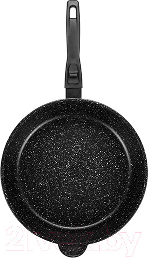 Изображение товара Сковорода Elan Gallery Гармония вкуса / 120138 (черный мрамор)