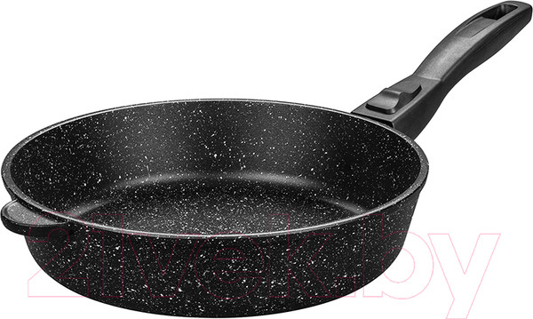 Изображение товара Сковорода Elan Gallery Гармония вкуса / 120138 (черный мрамор)
