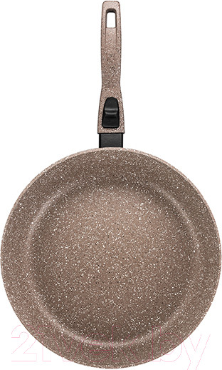 Изображение товара Сковорода Elan Gallery Гармония вкуса / 120428 (коричневый мрамор)