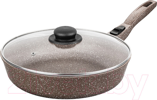 Изображение товара Сковорода Elan Gallery Гармония вкуса / 120428 (коричневый мрамор)