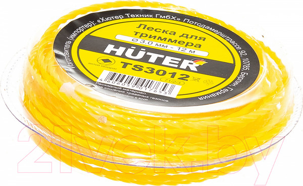 Изображение товара Леска для триммера Huter Витой квадрат TS3012 (71/2/3)