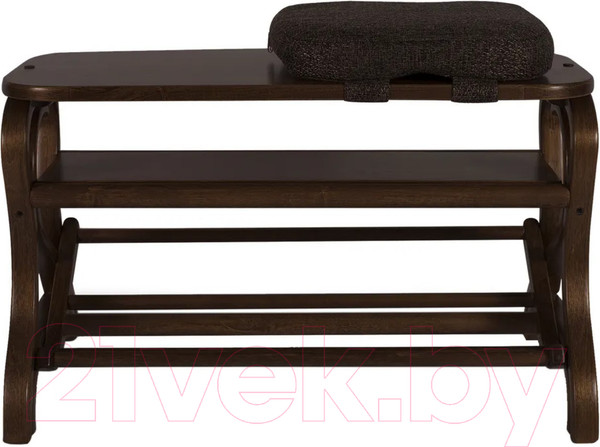 Изображение товара Тумба в прихожую Мебелик Диана (темно-коричневый)