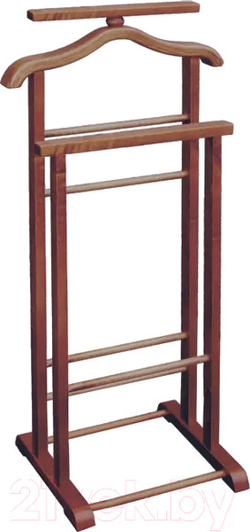 Изображение товара Стойка для одежды Мебелик В 9Н (темно-коричневый)