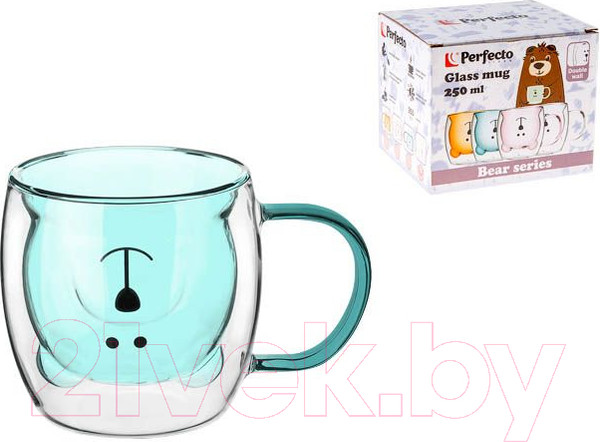 Изображение товара Кружка Perfecto Linea Bear 30-125202 (синий)