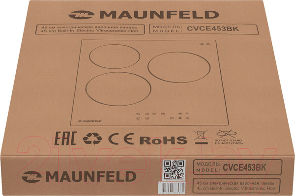 Изображение товара Электрическая варочная панель Maunfeld CVCE.453-BK