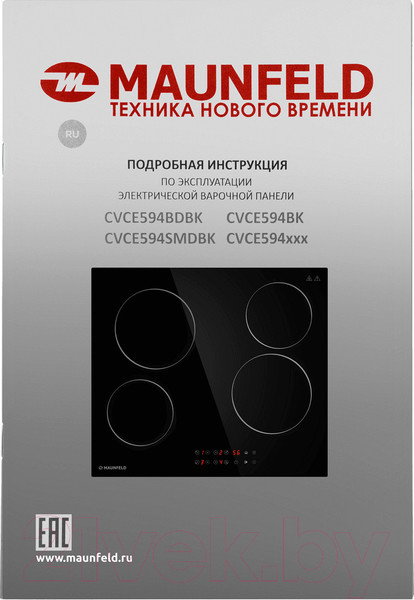 Изображение товара Электрическая варочная панель Maunfeld CVCE.594-BK