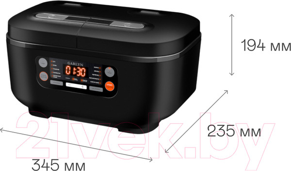 Изображение товара Мультиварка Garlyn MR-Duo 5