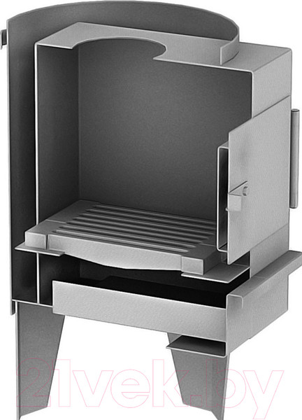 Изображение товара Каминная топка Ermak КВЛ Сталь