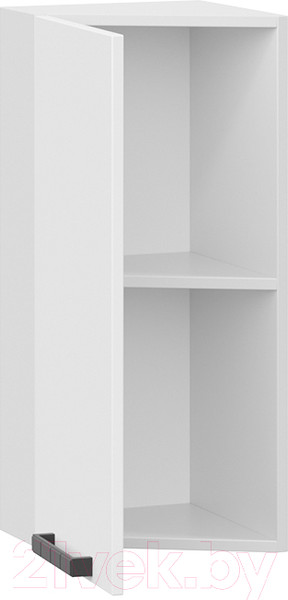 Изображение товара Шкаф навесной для кухни ТриЯ Детройт 1В3Т исп. 2 (белый/белый глянец)