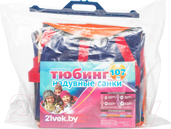 Изображение товара Тюбинг-ватрушка 21vek Bear / ТВ107
