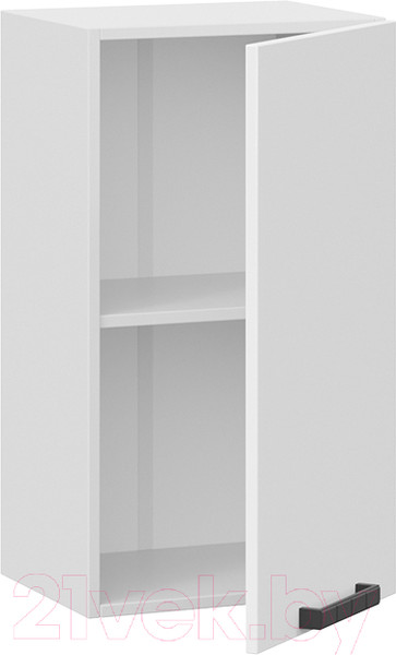 Изображение товара Шкаф навесной для кухни ТриЯ Детройт 1В4 исп. 2 (белый/белый глянец)