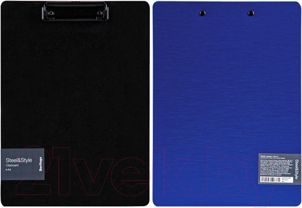 Изображение товара Планшет с зажимом Berlingo Steel&Style / PPf_93012 (синий)