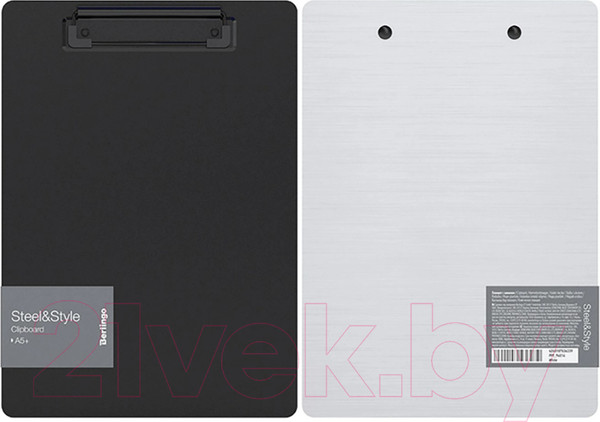 Изображение товара Планшет с зажимом Berlingo Steel&Style / PPf_94014 (белый)