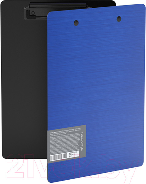 Изображение товара Планшет с зажимом Berlingo Steel&Style / PPf_94012 (синий)