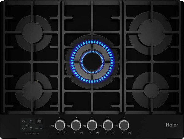 Изображение товара Газовая варочная панель Haier HHX-G75CWSB
