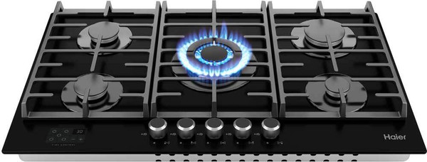 Изображение товара Газовая варочная панель Haier HHX-G95CWSB