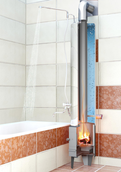 Изображение товара Бак для печи Ermak КВЛН-90 (90л, левый, нержавеющая сталь)